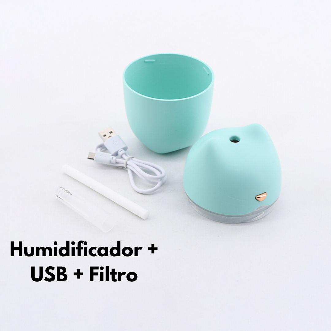 Humidificador de gato RGB