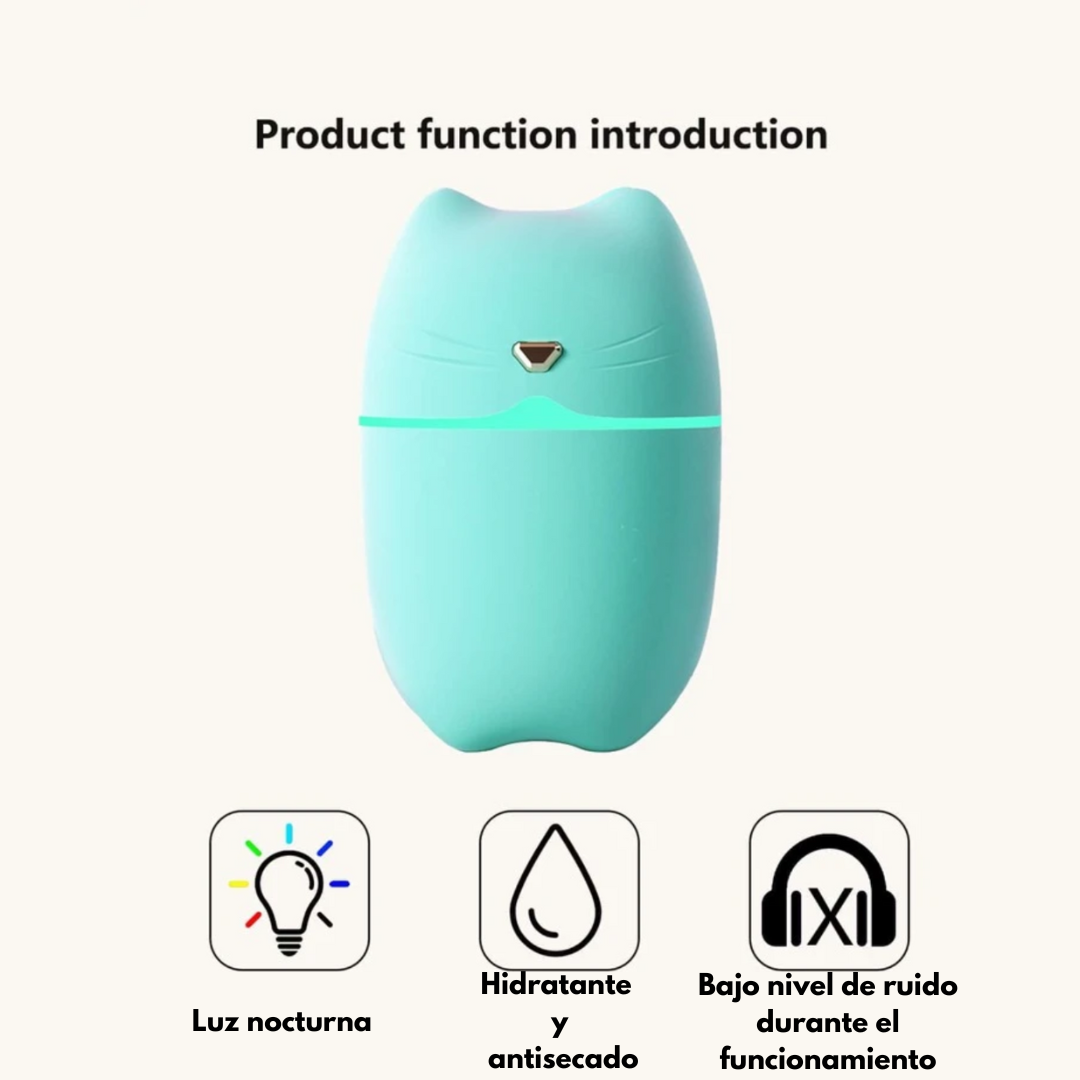 Humidificador de gato RGB